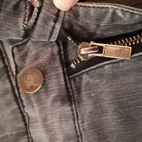 Cheap Monday grey jeans sz 28/32 - Picture 3 of 7